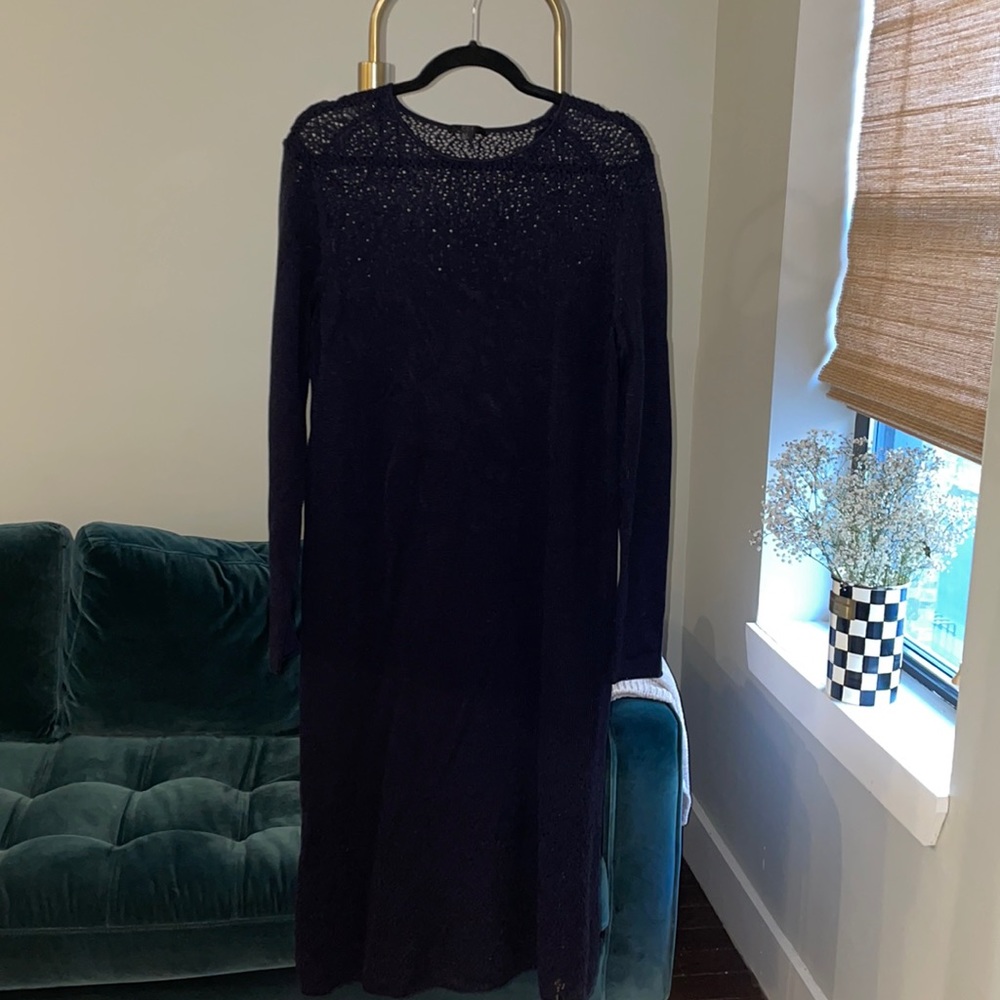 COS NAVY FORMAL SWEATER DRESS- NEVER BEEN WORN